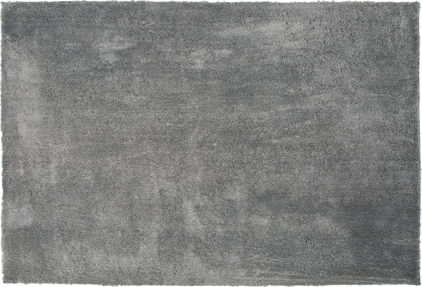 Teppich hellgrau 140 x 200 cm Shaggy EVREN Bild 1