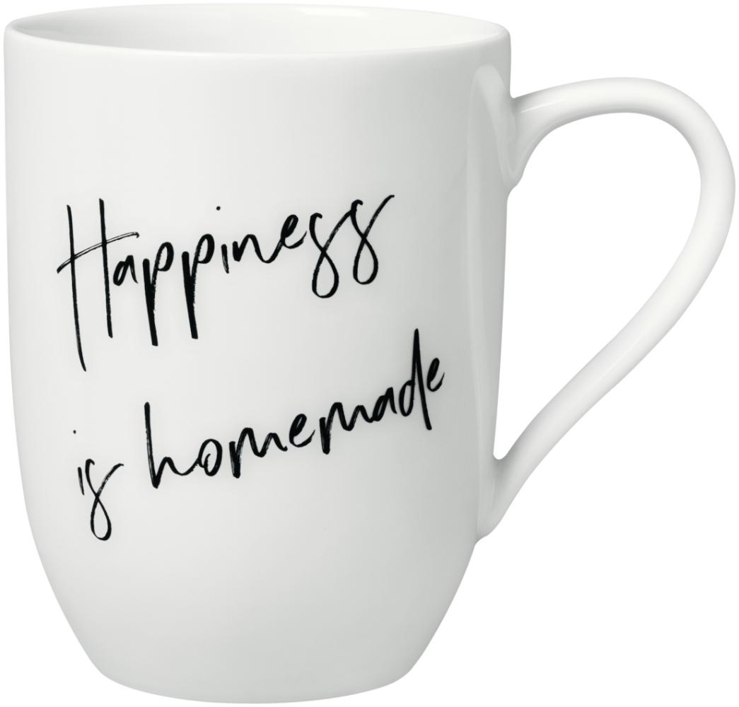 Villeroy & Boch Statement Becher mit Henkel Happiness Is Homemade Bild 1