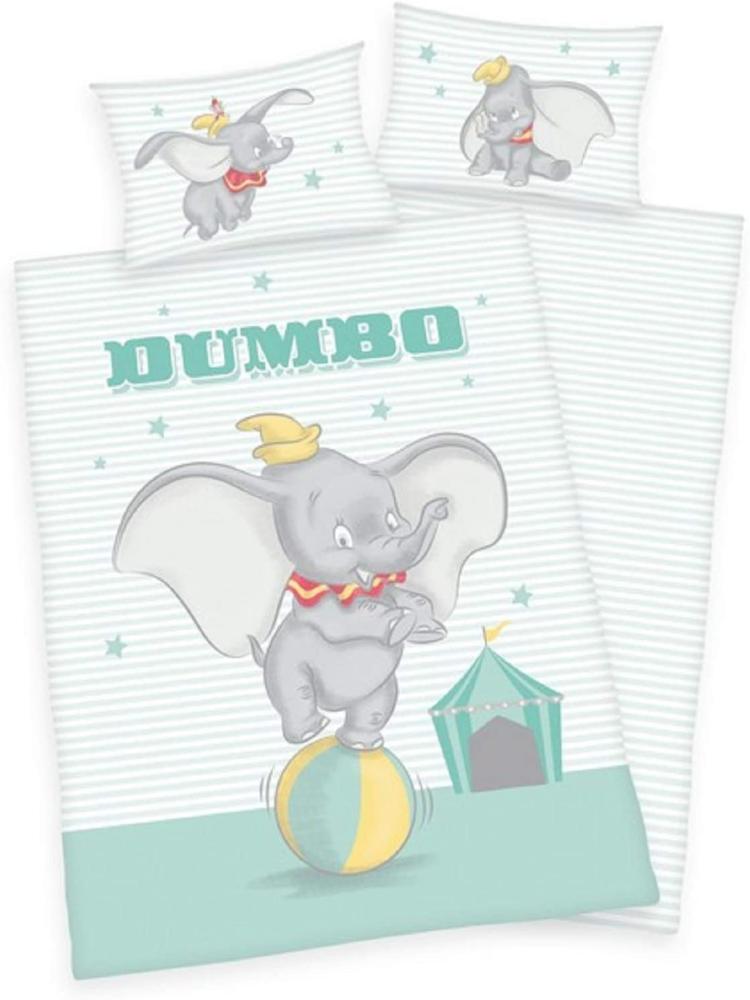 Herding Baby Bettwäsche Disney Dumbo 100 x 135 cm Bild 1