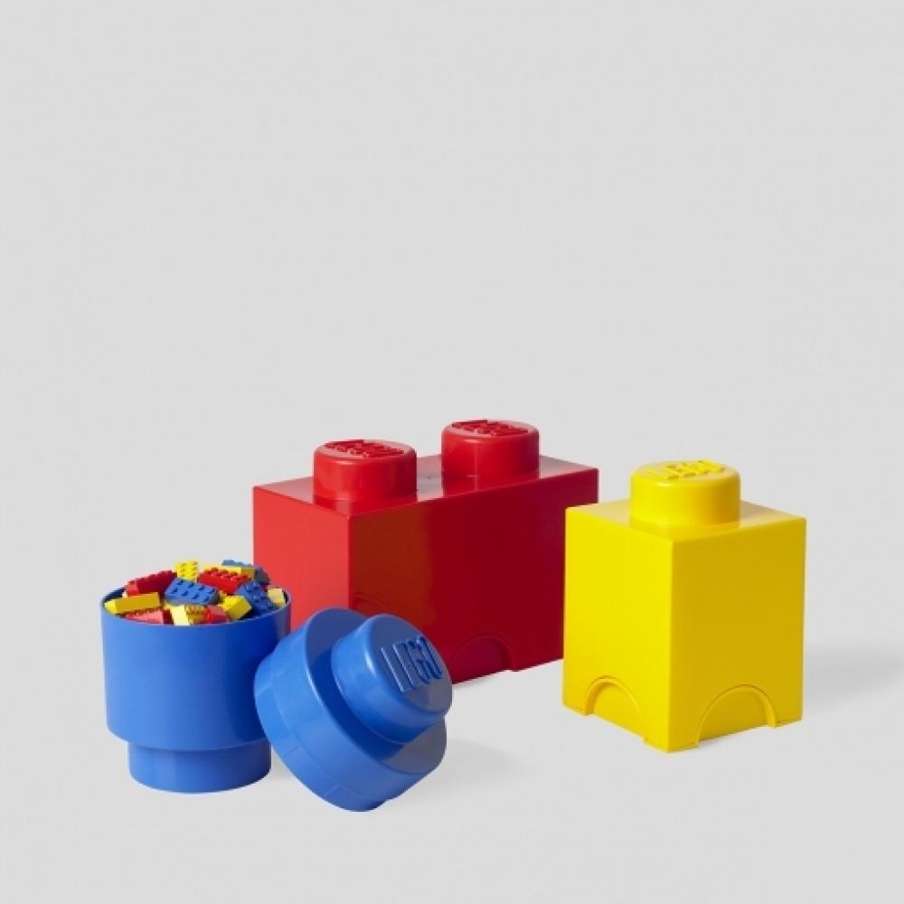 Room Copenhagen 'LEGO Storage Multi Pack' 3-er Aufbewahrungsbox bunt Bild 1