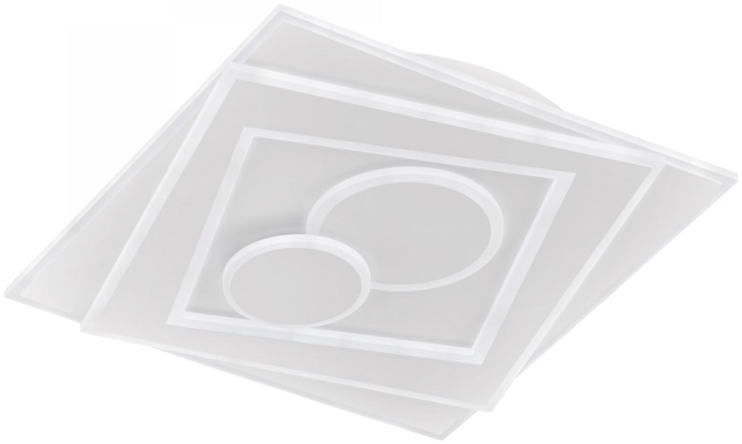 Fischer & Honsel 20136 LED Deckenleuchte Ratio square tunable white dimmbar Bild 1