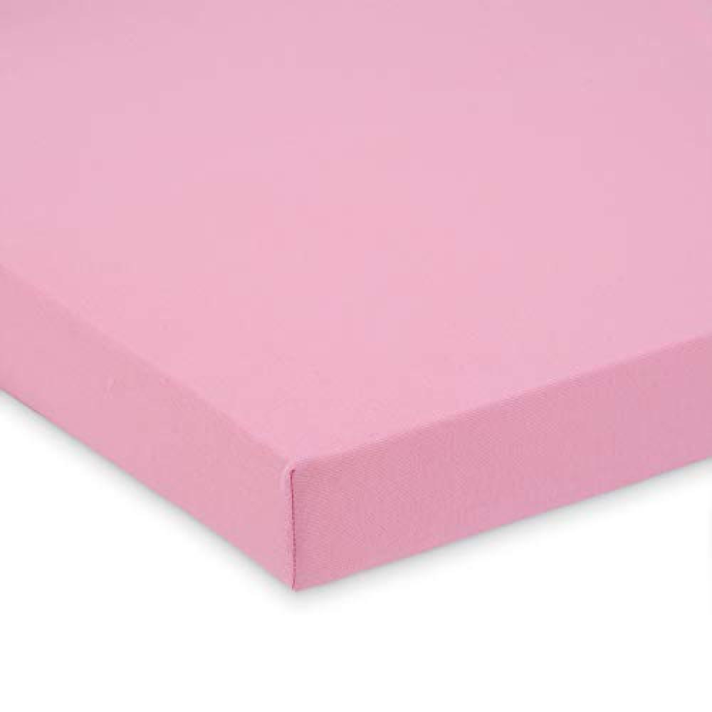 FabiMax 2696 Jersey Spannbettlaken für Laufgitter 100x100 cm, rosa Bild 1