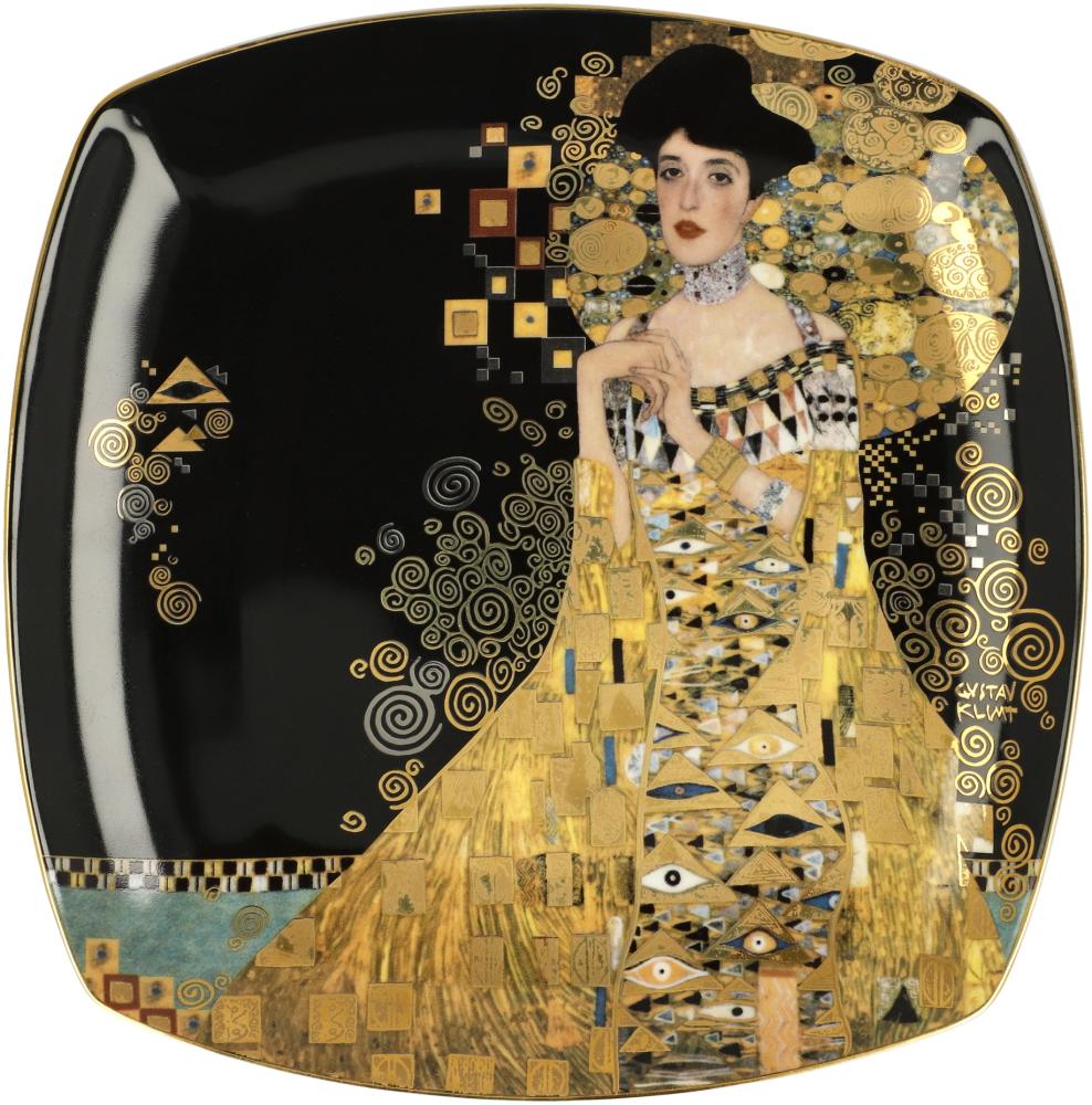 Goebel / Gustav Klimt - Adele Bloch-Bauer Klimt - Adele / Bone China / 21,0cm x 21,0cm Bild 1