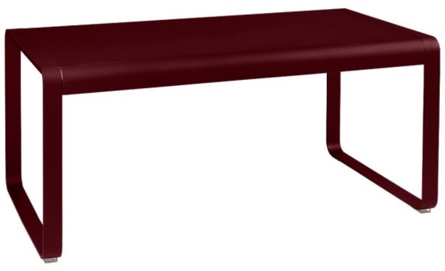 Bellevie halbhoher Lounge-Tisch Schwarzkirsche 140 x 80 cm Bild 1
