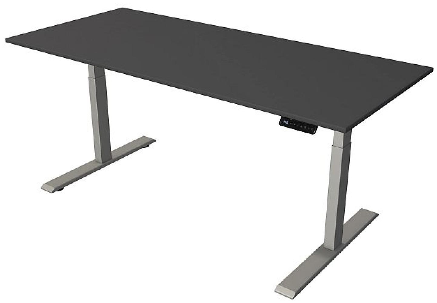 Kerkmann Schreibtisch Steh und Sitztisch MOVE 2 (B) 180 x (T) 80 cm anthrazit Bild 1
