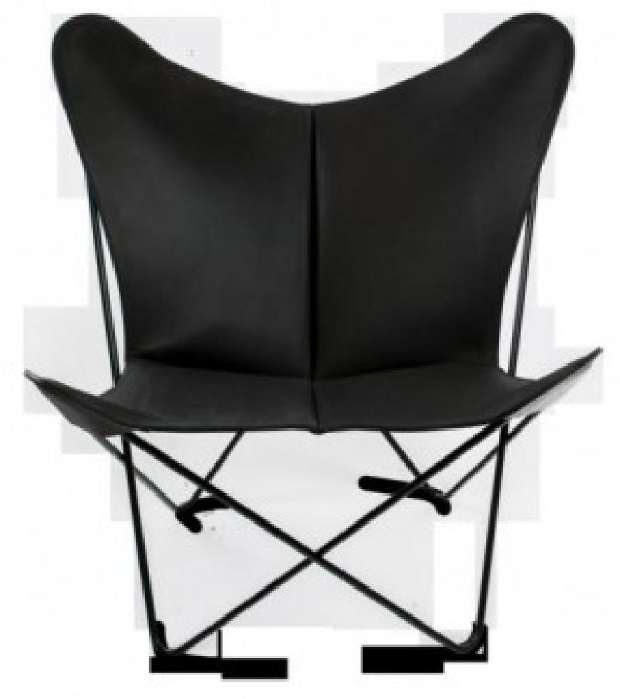 TRIFOLIUM Chair Stahl, schwarz pulverbeschichtet Schwarz Bild 1