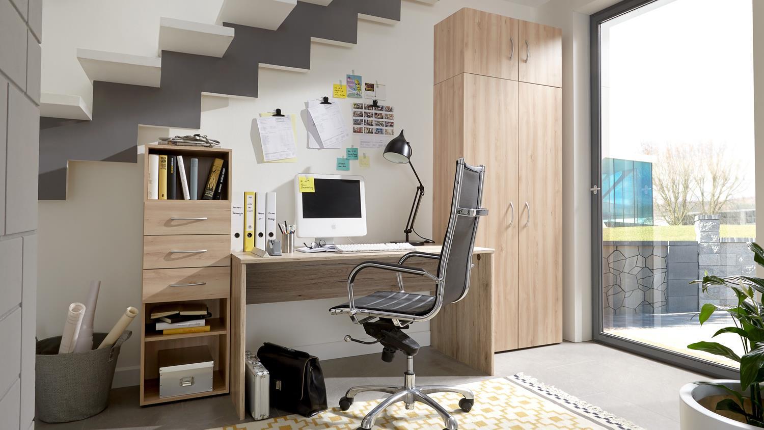 Arbeitszimmer MRK Home Office Set in Eiche Sägerau Bild 1