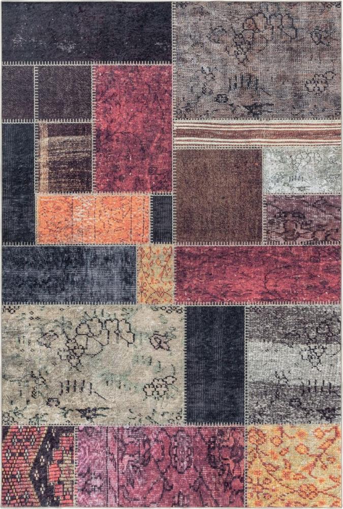 Waschbarer Teppich Federico Läufer - 80x150 cm - Multicolor Bild 1
