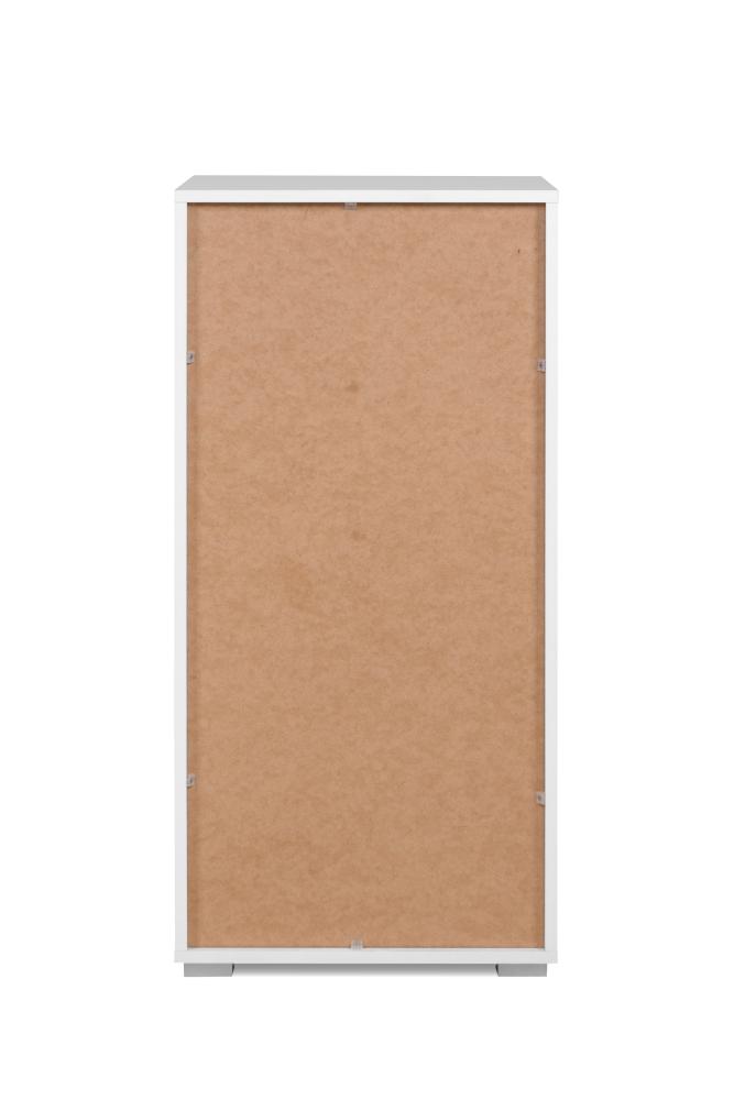 Regalschrank Fyn in weiß 46 x 97 cm Bild 1