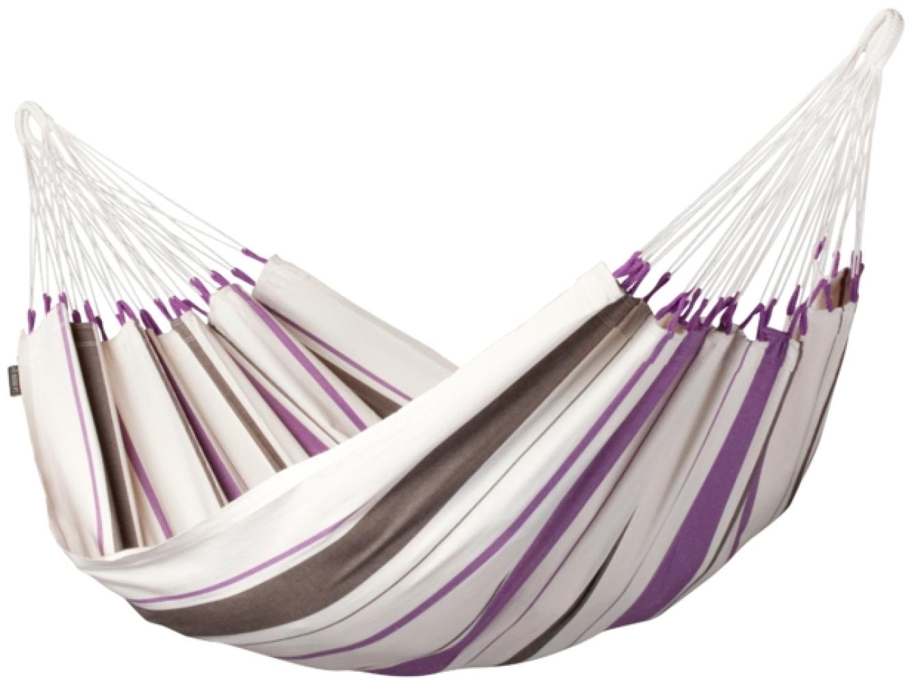 Caribeña Purple - Klassische Einzel-Hängematte aus Baumwolle Bild 1