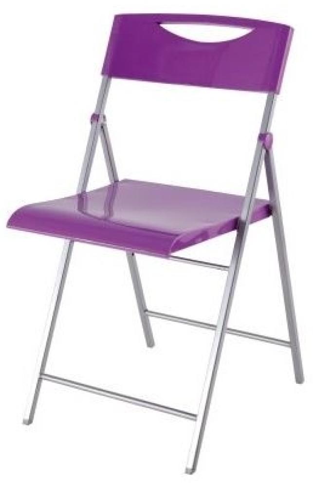 ALBA Besucherstuhl Klappstuhl Stuhl CPSMILE violett Bild 1