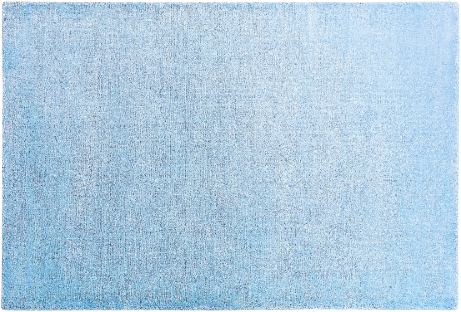 Teppich Viskose hellblau 160 x 230 cm Kurzflor GESI II Bild 1