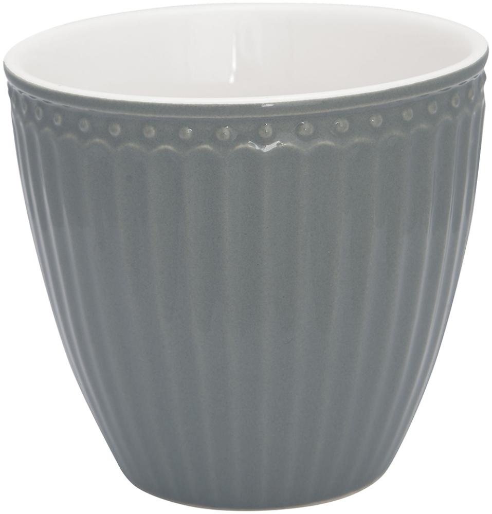 Greengate Alice Mini Latte Cup stone grey Ø 7 cm Bild 1
