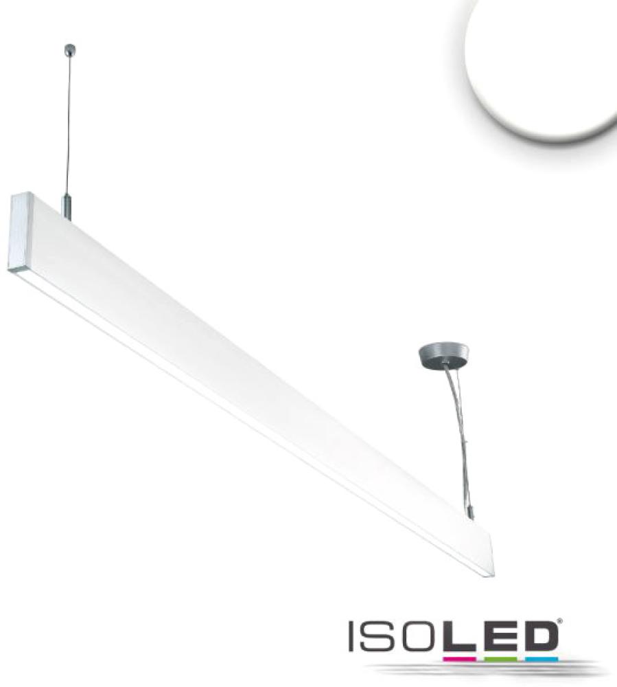 ISOLED LED Hängeleuchte Linear Up+Down 1200, 40W, prismatisch, linear-verbindbar, weiß Bild 1
