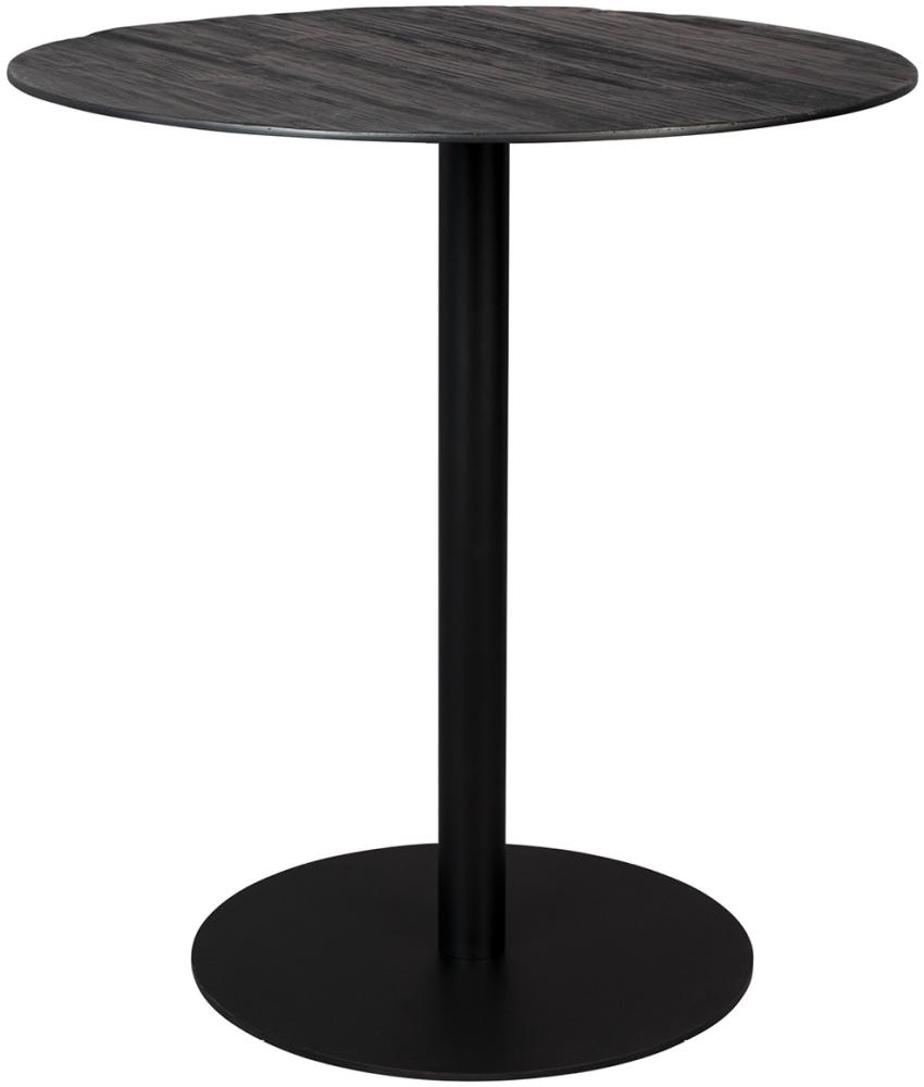 Counter Tisch 'Braza' rundm, schwarz, Ø 75 cm Bild 1