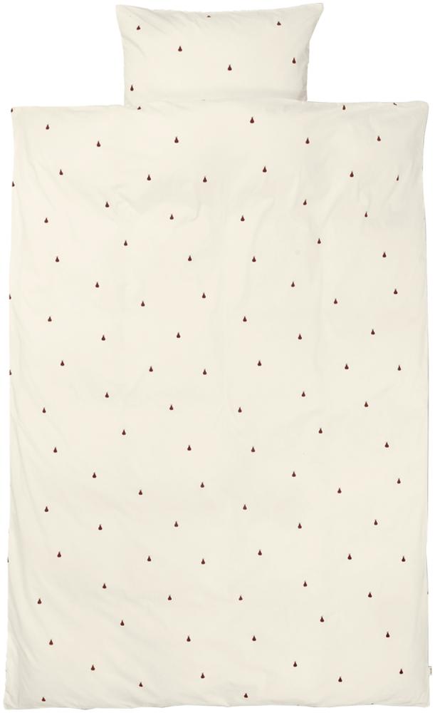 Ferm Living Birne Bettbezug – 100 x 140 cm Weiß Bild 1