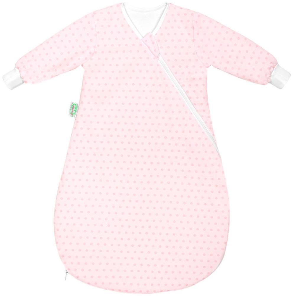 Odenwälder 1430 Jersey-Unterzieh-BabyNest springing dots, Größe in cm:60 cm, Farbe:rosé quarz Bild 1