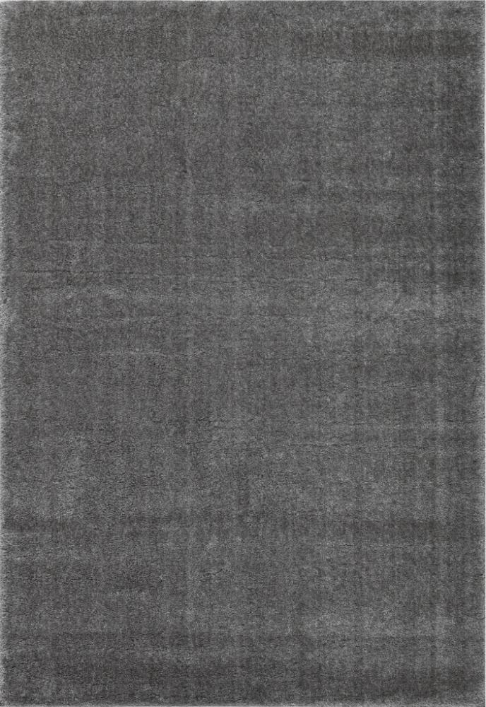 HOME DELUXE Hochflor Teppich SOFI - Farbe: Dunkelgrau, Größe: 150 x 80 cm Bild 1