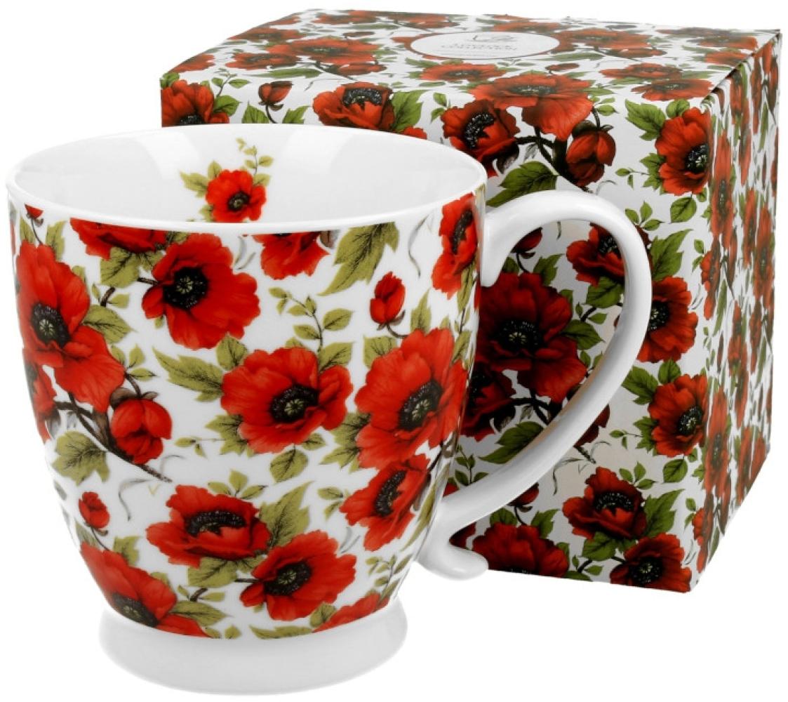 DUO FLORAL Jumbobecher 480 ml LINA mit Fuß, New Bone China Porzellan Bild 1