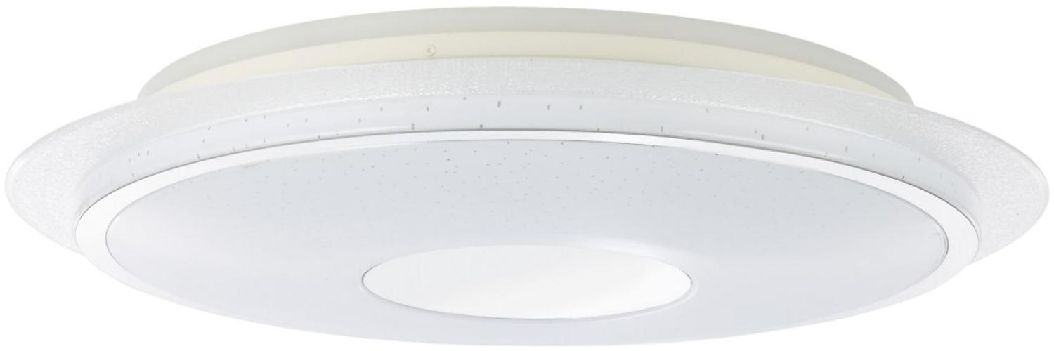 Brilliant Leuchten No. G97039-58 LED Deckenleuchte Viktor Ø 57cm weiß silber Bild 1