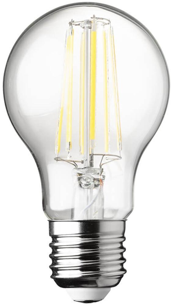 E27 Filament LED - 8 Watt, 1055 Lumen, warmweiß, Ø6cm - extern dimmbar Bild 1