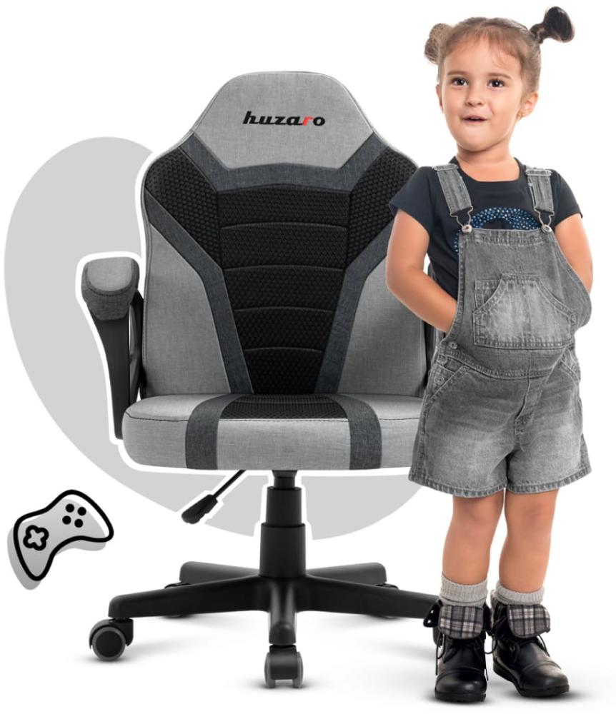 huzaro Ranger 1 0 Gaming Stuhl für Kinder Bürostuhl Gamer Chair Schreibtischstuhl ergonomisches modernes Design Armlehnen Sitzhöhenverstellung Gummiräder Bild 1