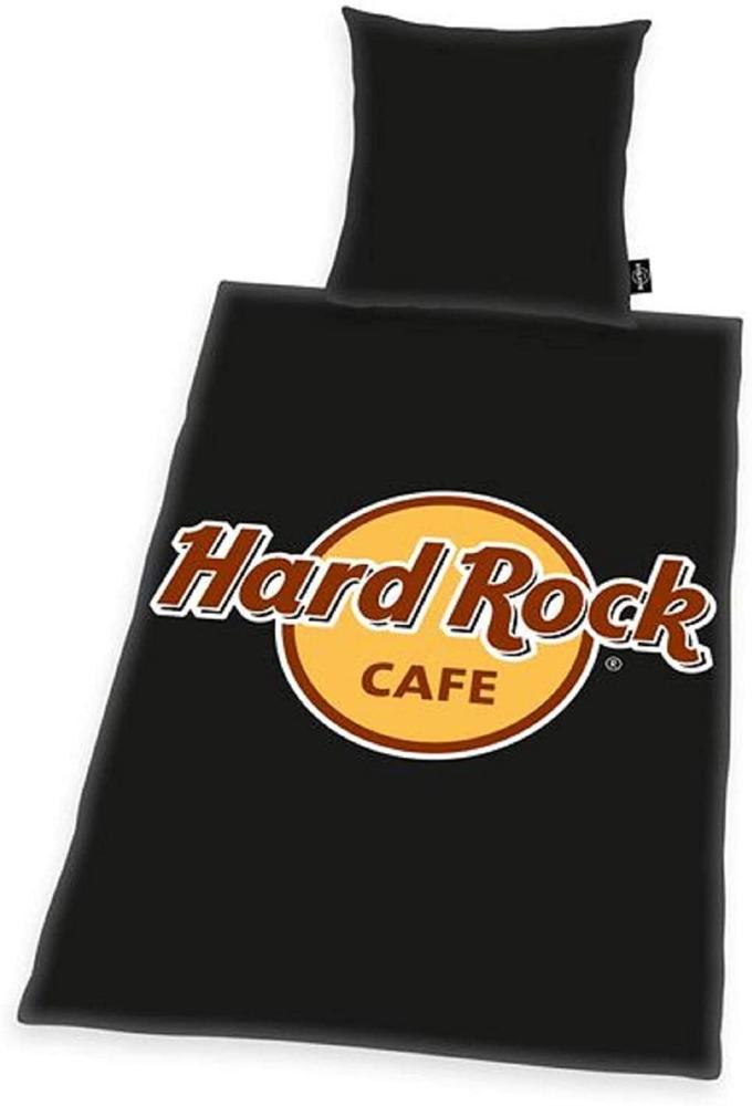 Herding Bettwäsche Hard Rock Cafe 135 x 200 cm schwarz Bild 1
