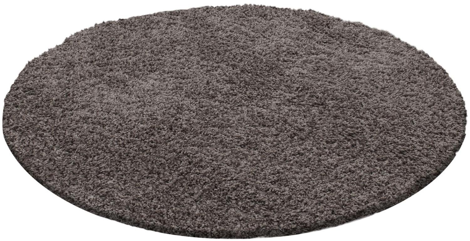 Shaggy Teppich LIFE TAUPE 80 X 250cm Läufer Bild 1