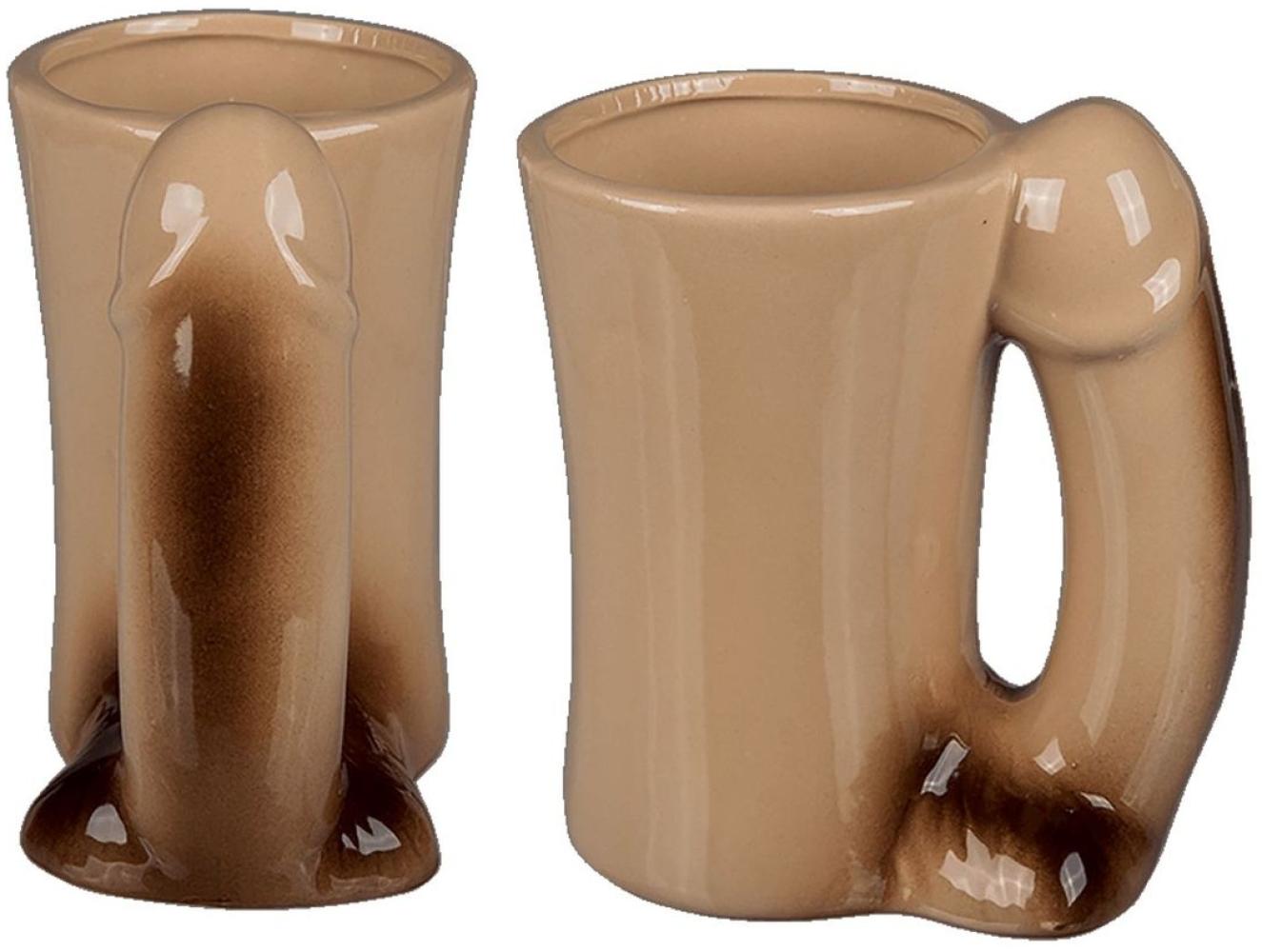 Tasse Penis Mug Kaffee Tee Becher als Geschenk für Junggesellenabschied Fun Bild 1