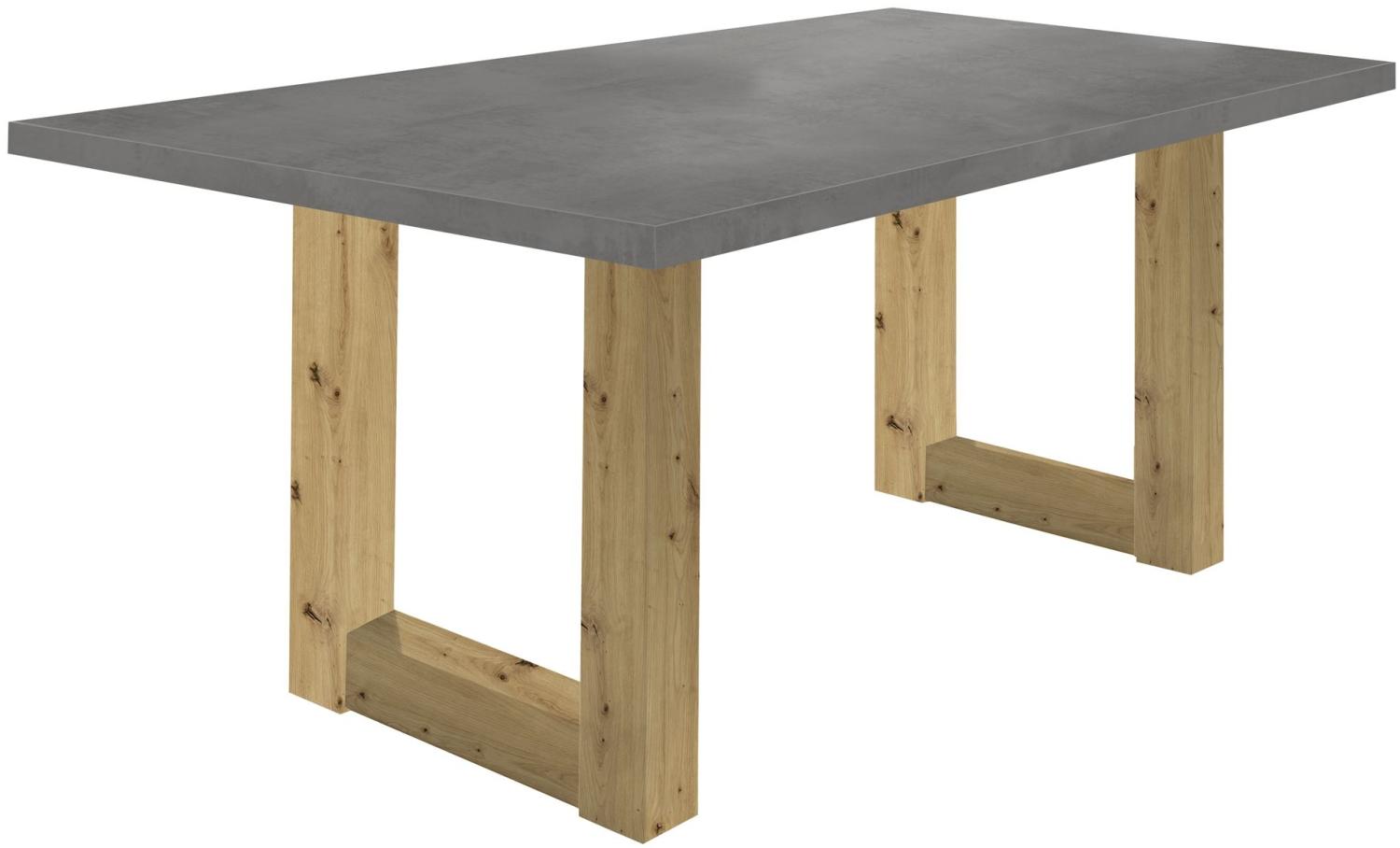 Esszimmertisch Eila 2 200 x 100 x 75 Esstisch Asteiche/Graphit 13331-200 Bild 1