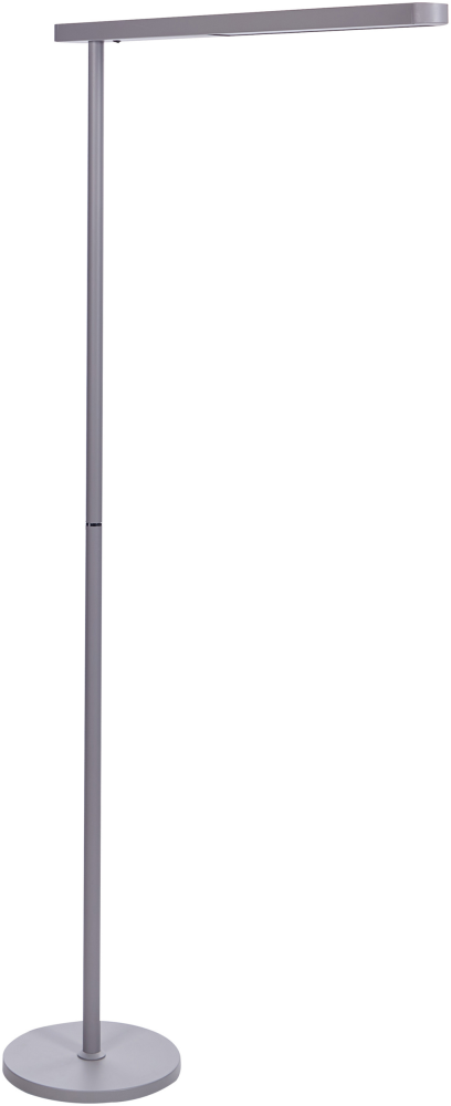 Stehlampe LED Metall silber 186 cm rechteckig PERSEUS Bild 1
