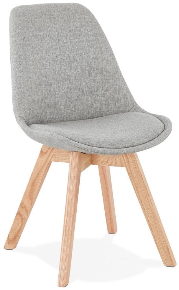 Kokoon Design Stuhl Comfy Grau und Natur Bild 1