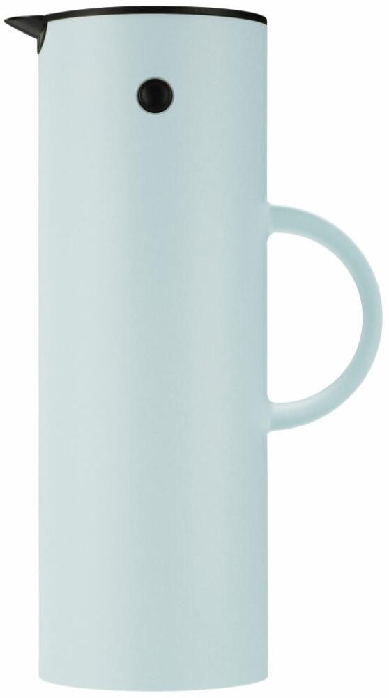 Stelton Isolierkanne EM77, Thermokanne, Kaffeekanne, Kunststoff, Glas, Soft Ice Blue, 1 L, 995-2 Bild 1