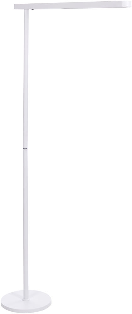 Stehlampe LED Metall weiß 186 cm rechteckig PERSEUS Bild 1