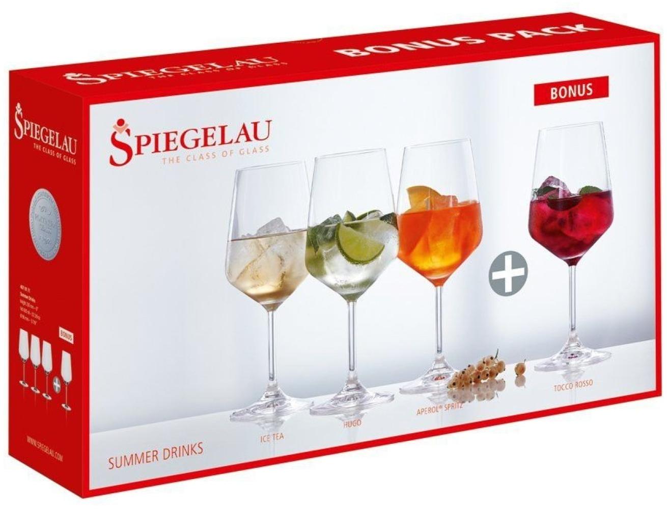 Spiegelau Vorteilsset 2 x 4 Glas/Stck Summer Drinks 467/01 Bonus Pack 4670171 Bild 1