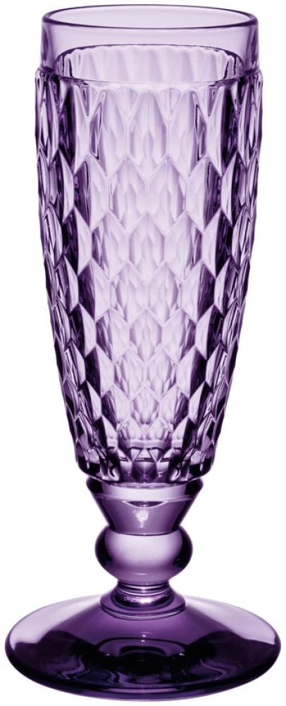 Villeroy & Boch Vorteilset 6 Stück Boston Lavender Sektglas lila 1173300070 und Geschenk + Spende Bild 1