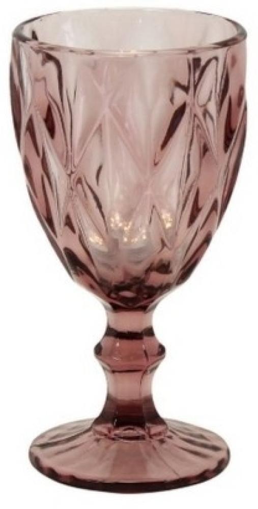Toller Weinkelch in lila aus Glas mit 250 ml Fassungsvermögen Bild 1