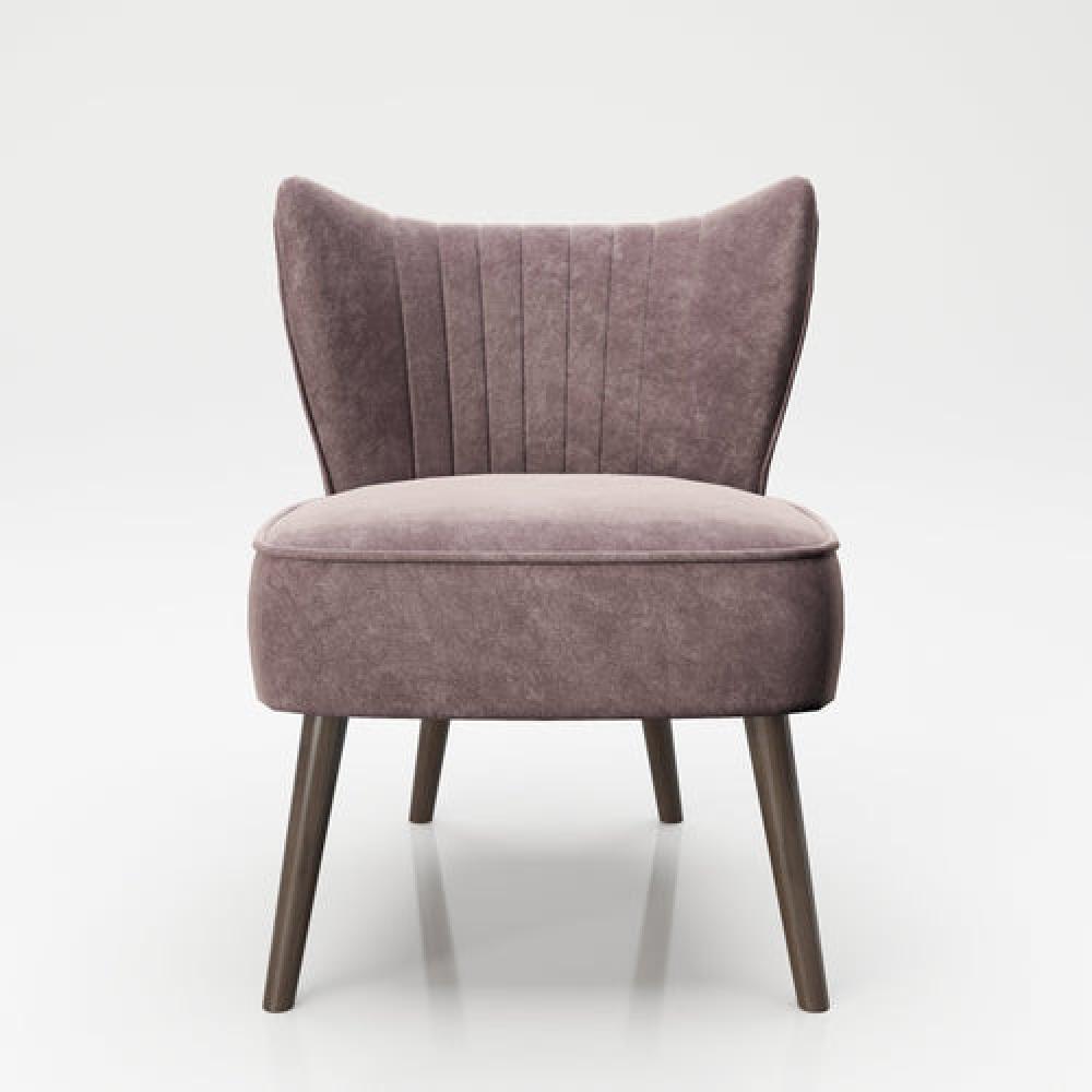 PLAYBOY - Sessel "HOLLY" gepolsterter Lounge-Stuhl mit Rückenlehne, Samtstoff in Bild 1