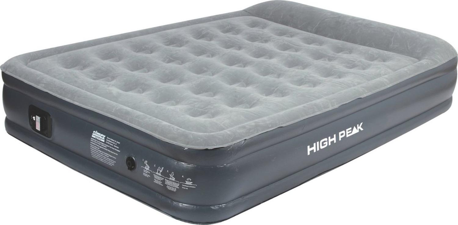 High Peak 'Smooth Comfort Double' Luftbett, mit Transporttasche, 204 x 136 x 37/43 cm Bild 1