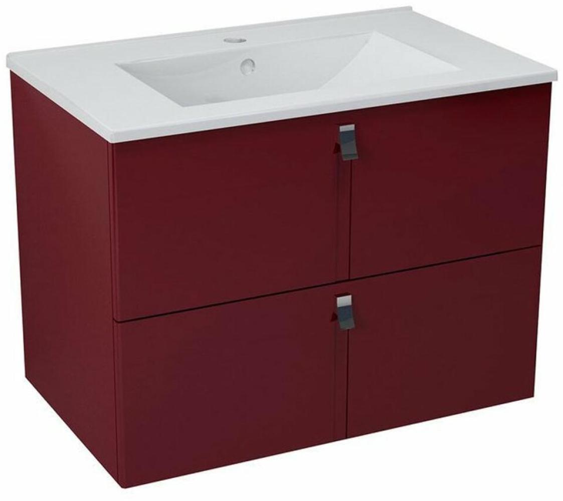 MITRA Unterschrank 75,5x55x46cm, bordeaux Bild 1