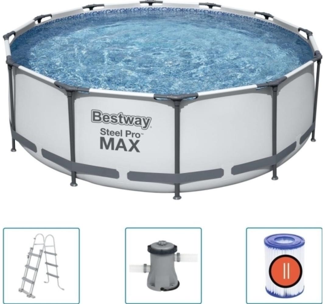 Bestway Steel Pro Max 366cm 3in1 Rack Pool (56418) Bild 1
