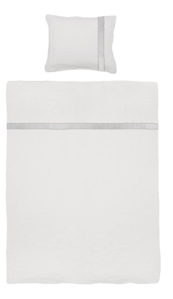 Town & Country Bettbezug Stonewashed, Weiß, 140 x 220 cm Weiß Bild 1
