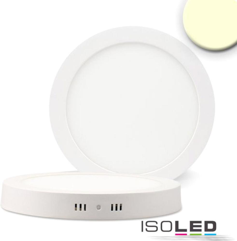 ISOLED LED Deckenleuchte weiß, 24W, rund, 300mm, warmweiß dimmbar Bild 1