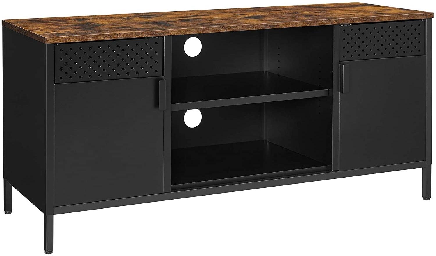 TV-Schrank mit 3 verstellbaren Einlegeböden 120 x 55 x 40 cm Bild 1