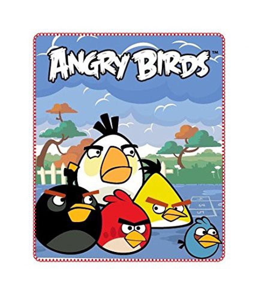 Angry Birds - Polar Fleecedecke 120x140cm Bild 1