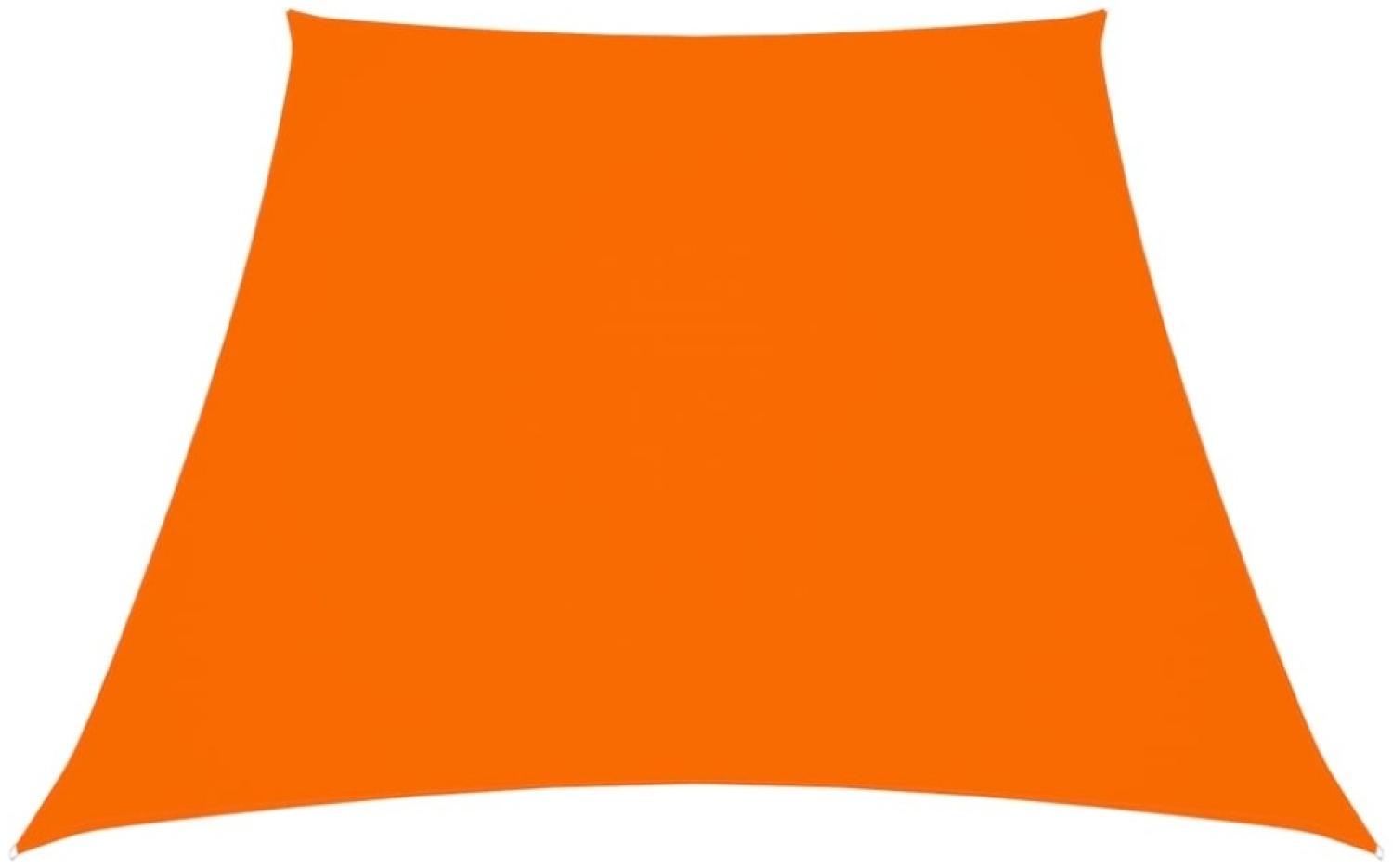 Sonnensegel Oxford-Gewebe Trapezförmig 2/4x3 m Orange Bild 1