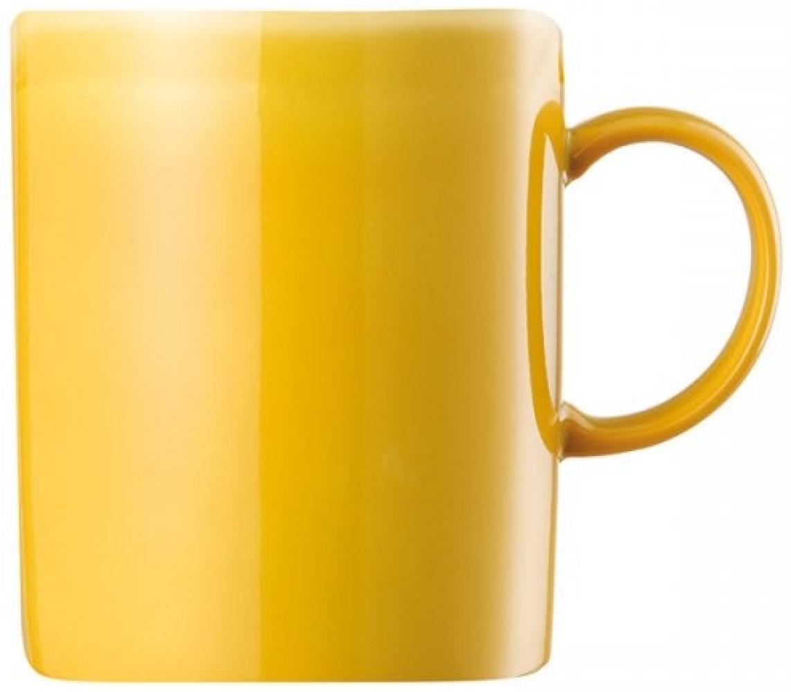 Thomas Sunny Day Becher mit Henkel, Kaffeetasse, Porzellan, Yellow / Gelb, Spülmaschinenfest, 300 ml, 15505 Bild 1