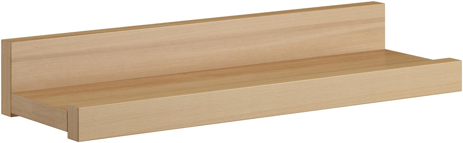 Erst-Holz Wandregal, Bucheablage, Fotoleiste, Länge 50 cm Bild 1