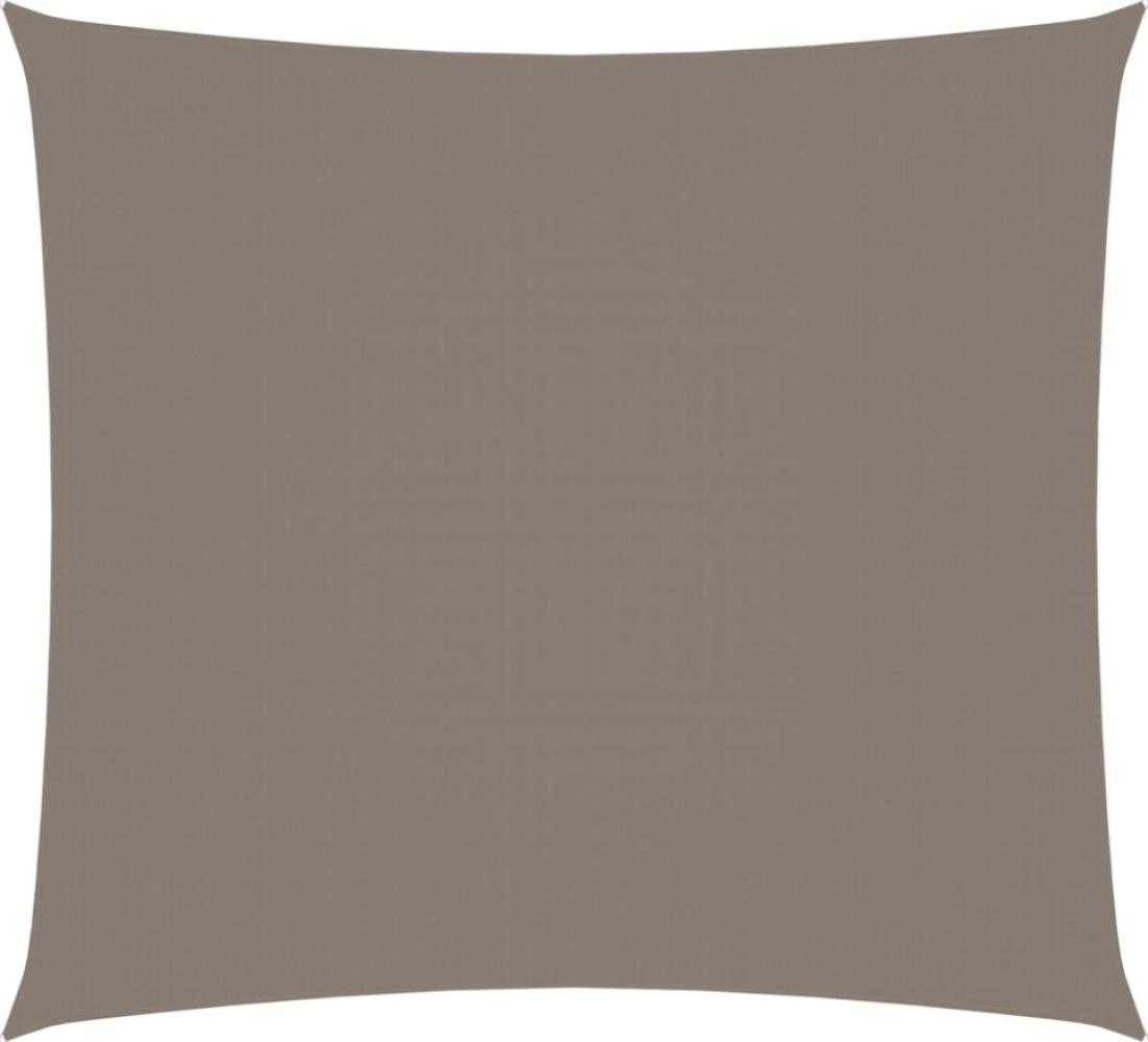 vidaXL Sonnensegel Oxford-Gewebe Rechteckig 2x2,5 m Taupe Bild 1