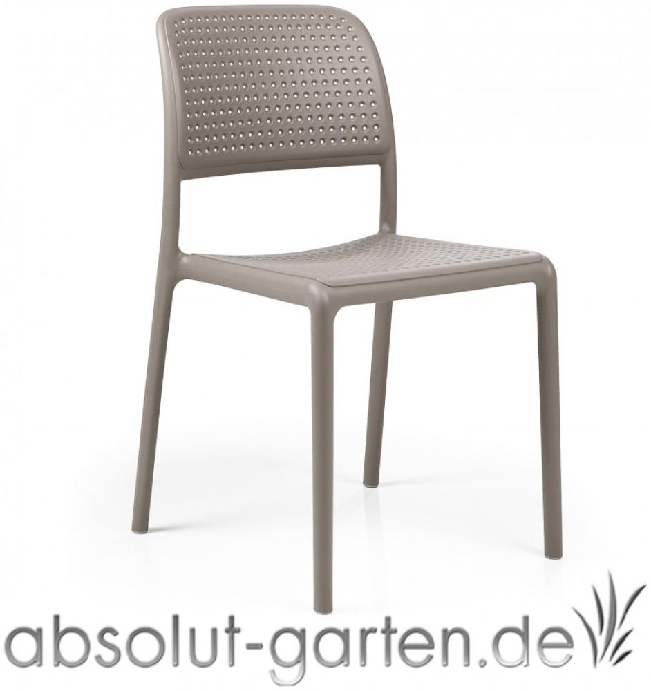 Costa Bistro Stuhl Kunststoff 6er Set (Tortora) Bild 1
